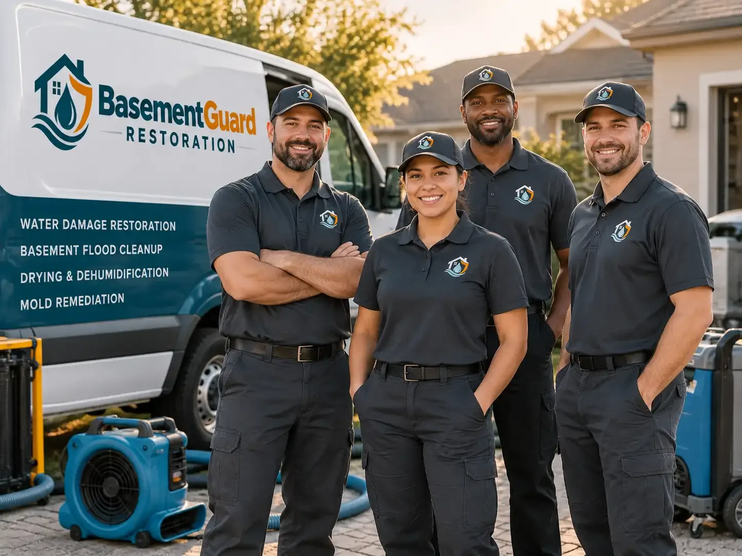 Basement Water Damage Restoration company in Faxon, OK